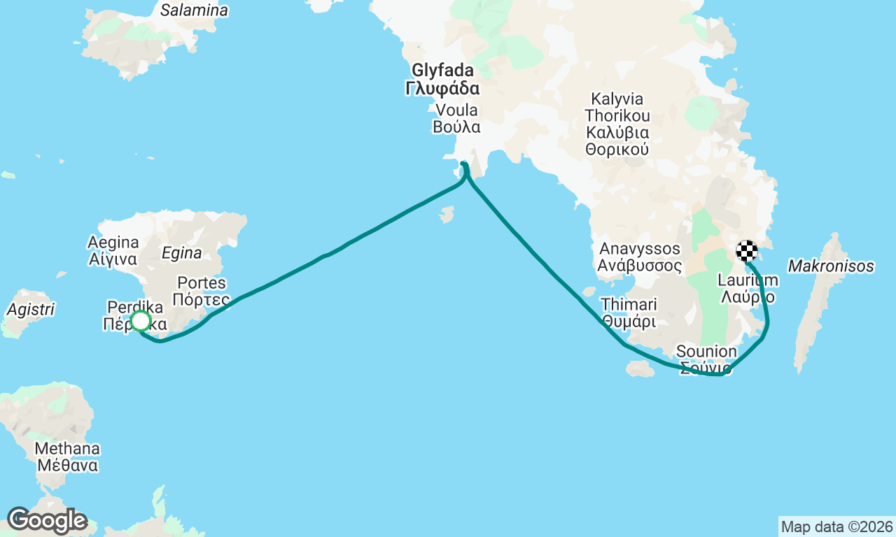 Voyage map