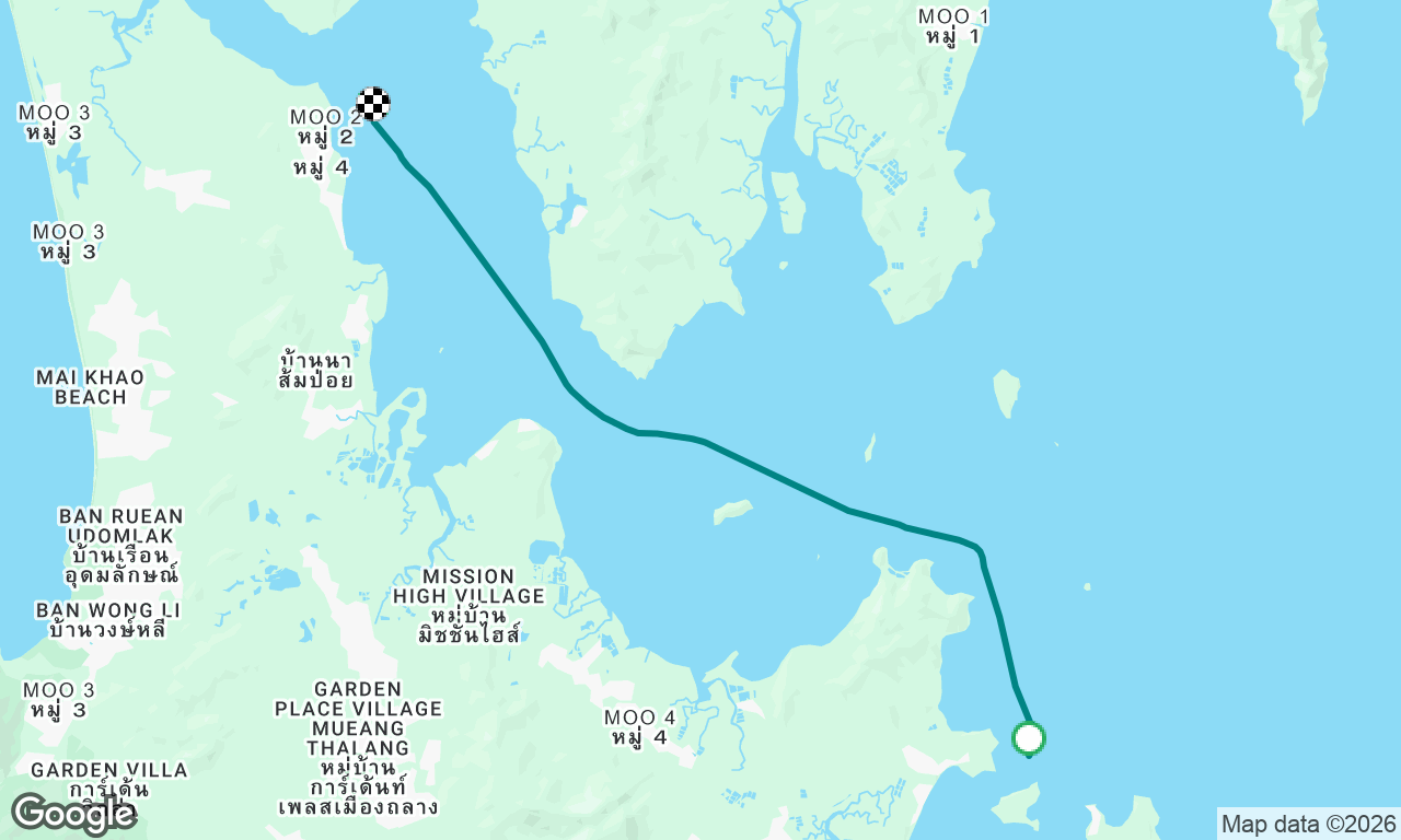 Voyage map