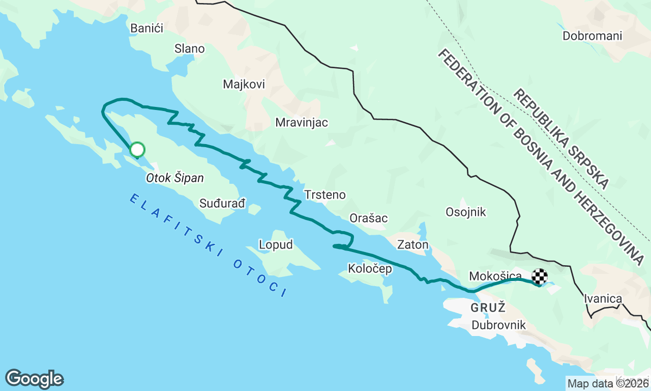 Voyage map