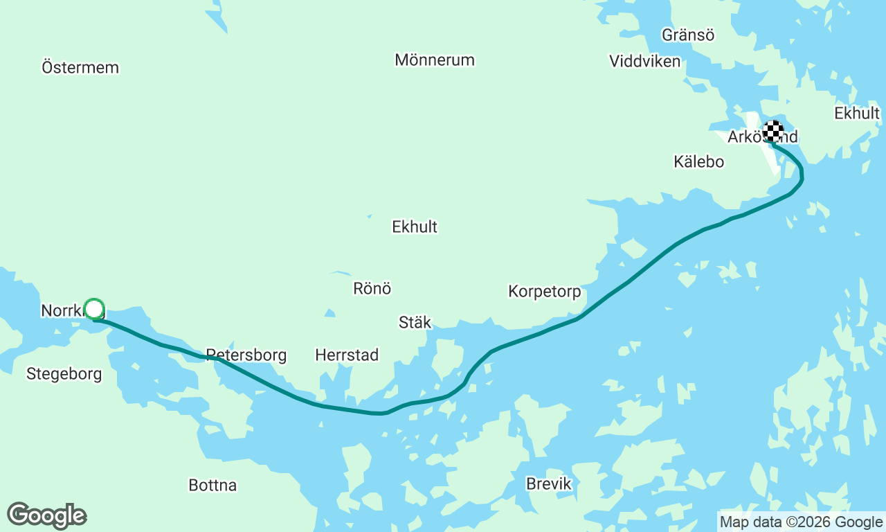 Voyage map