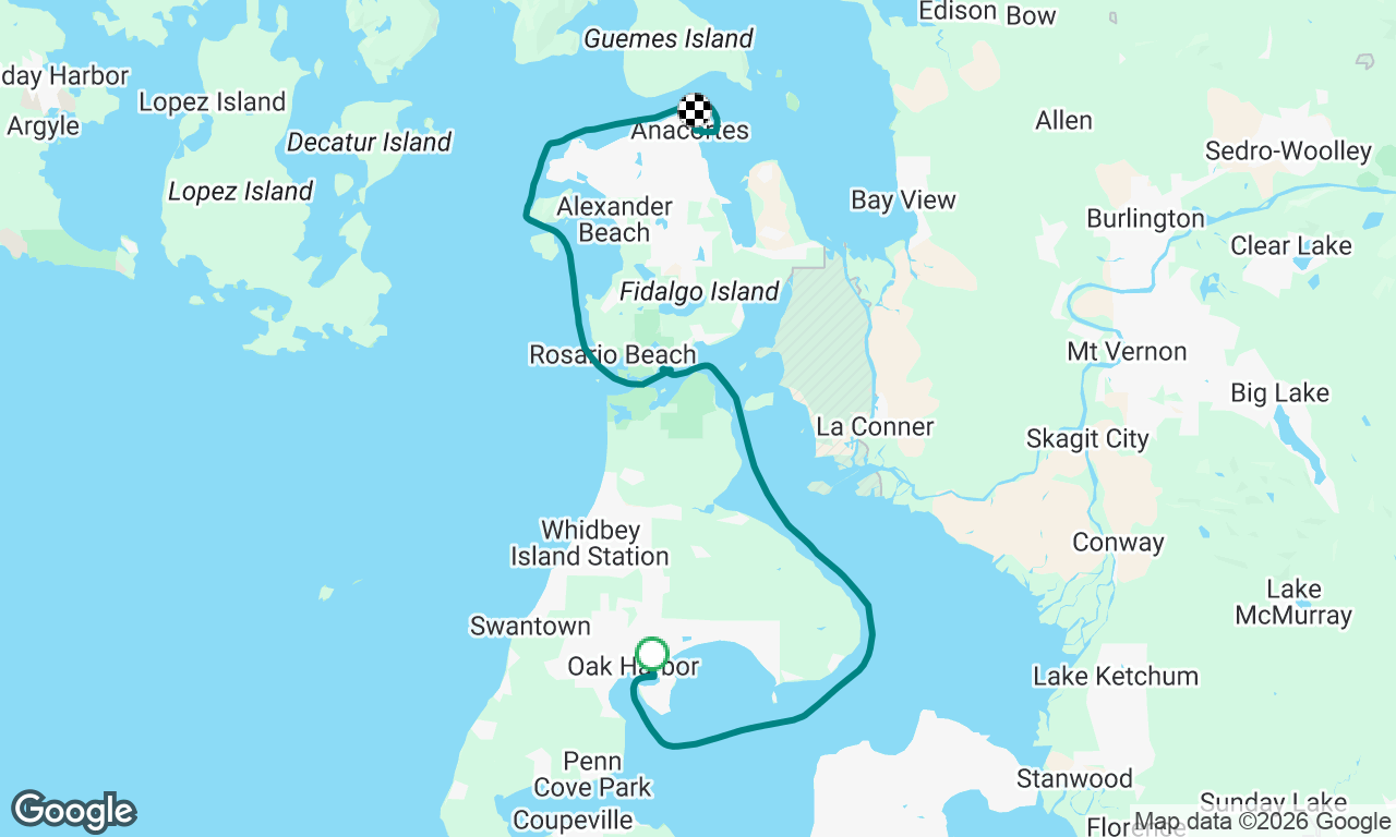 Voyage map