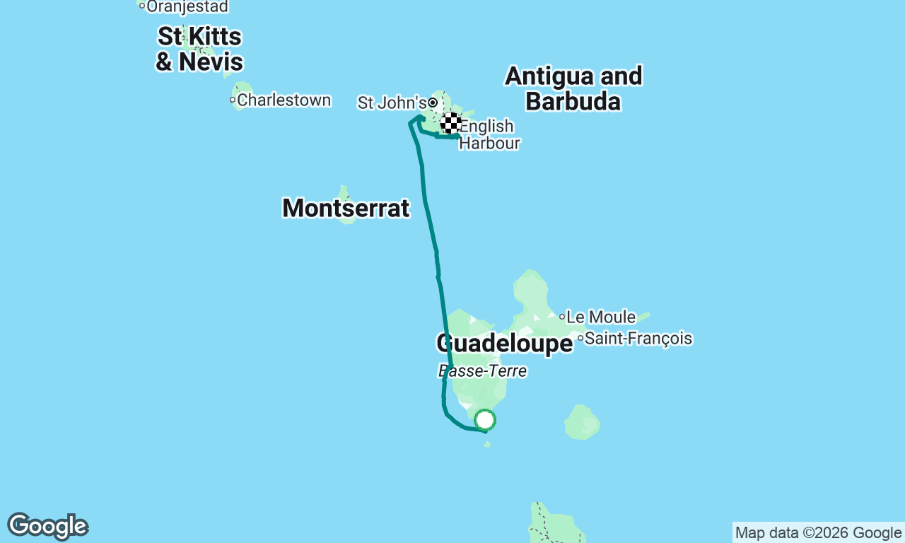 Voyage map