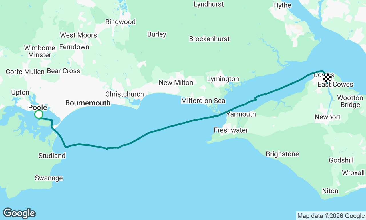 Brownsea to Cowes