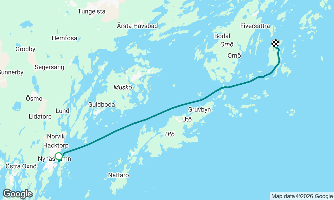Voyage map