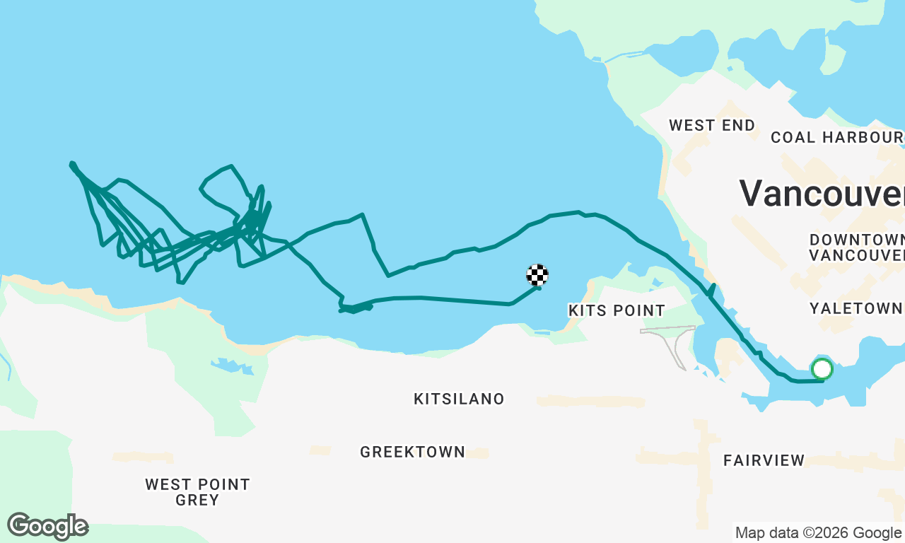 Voyage map