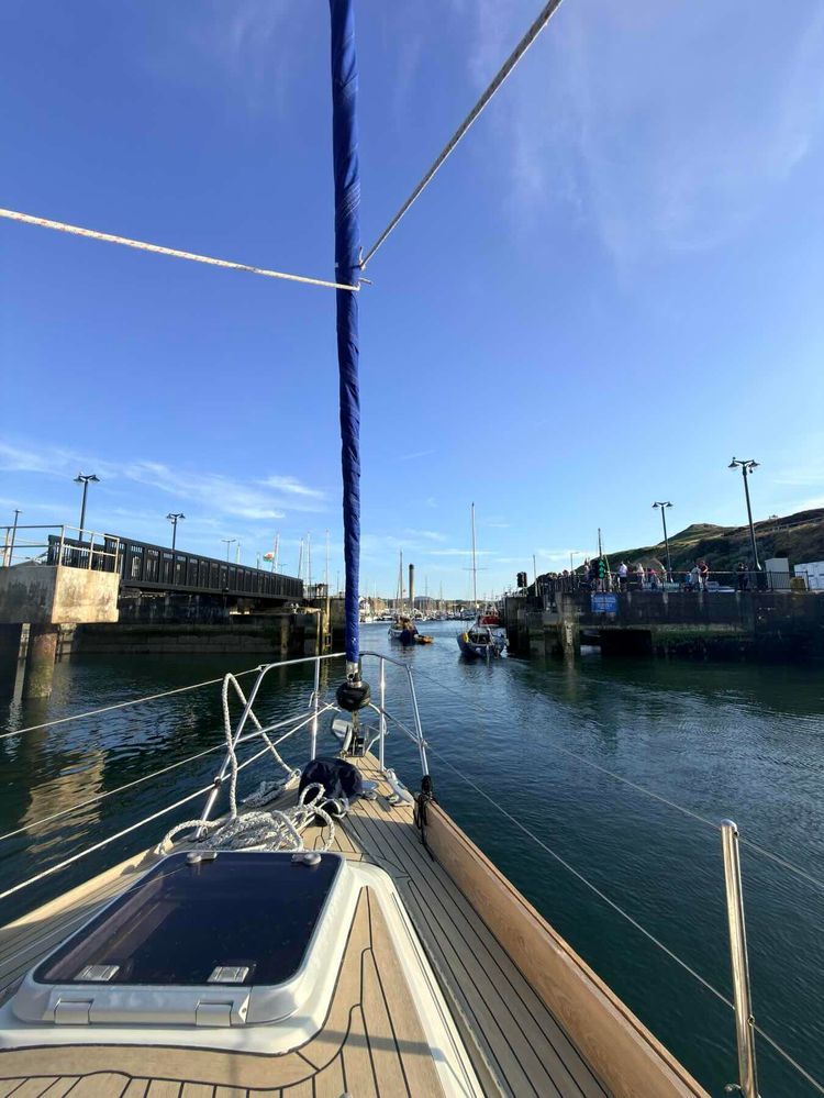 Voyage photo from Deganwy to Peel