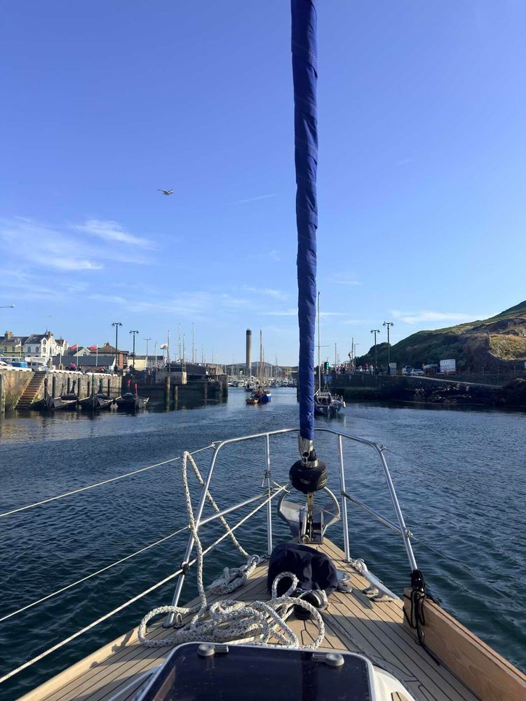 Voyage photo from Deganwy to Peel