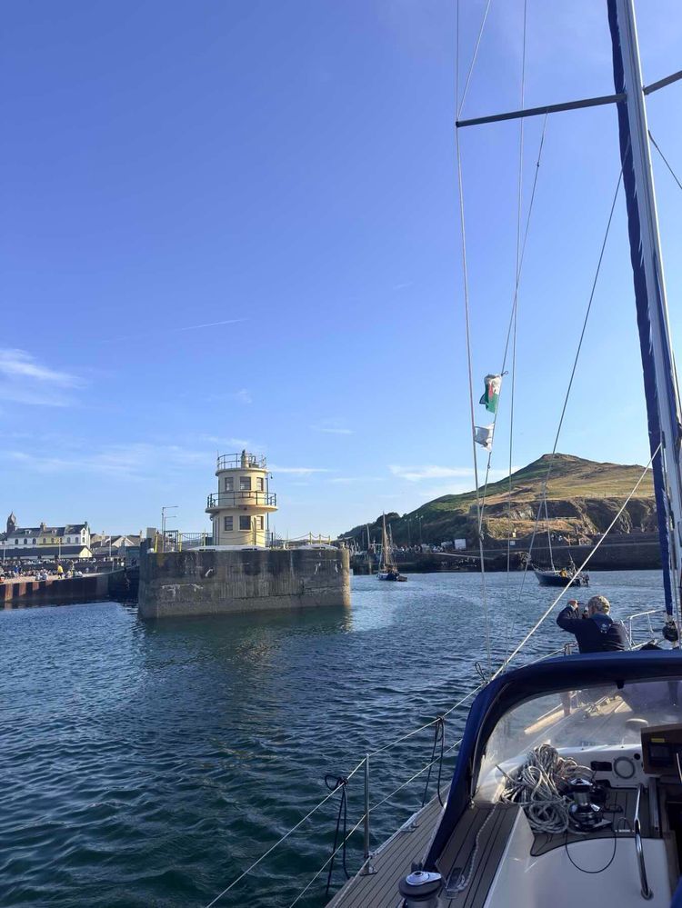 Voyage photo from Deganwy to Peel