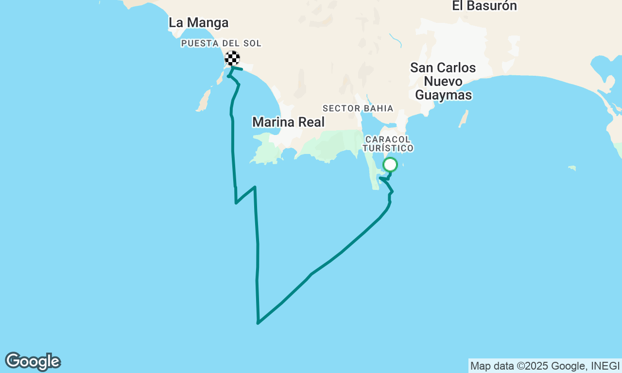 Voyage map