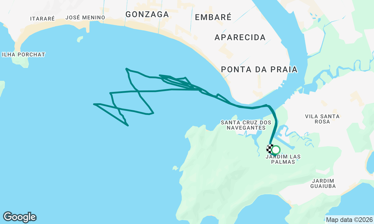 Voyage map