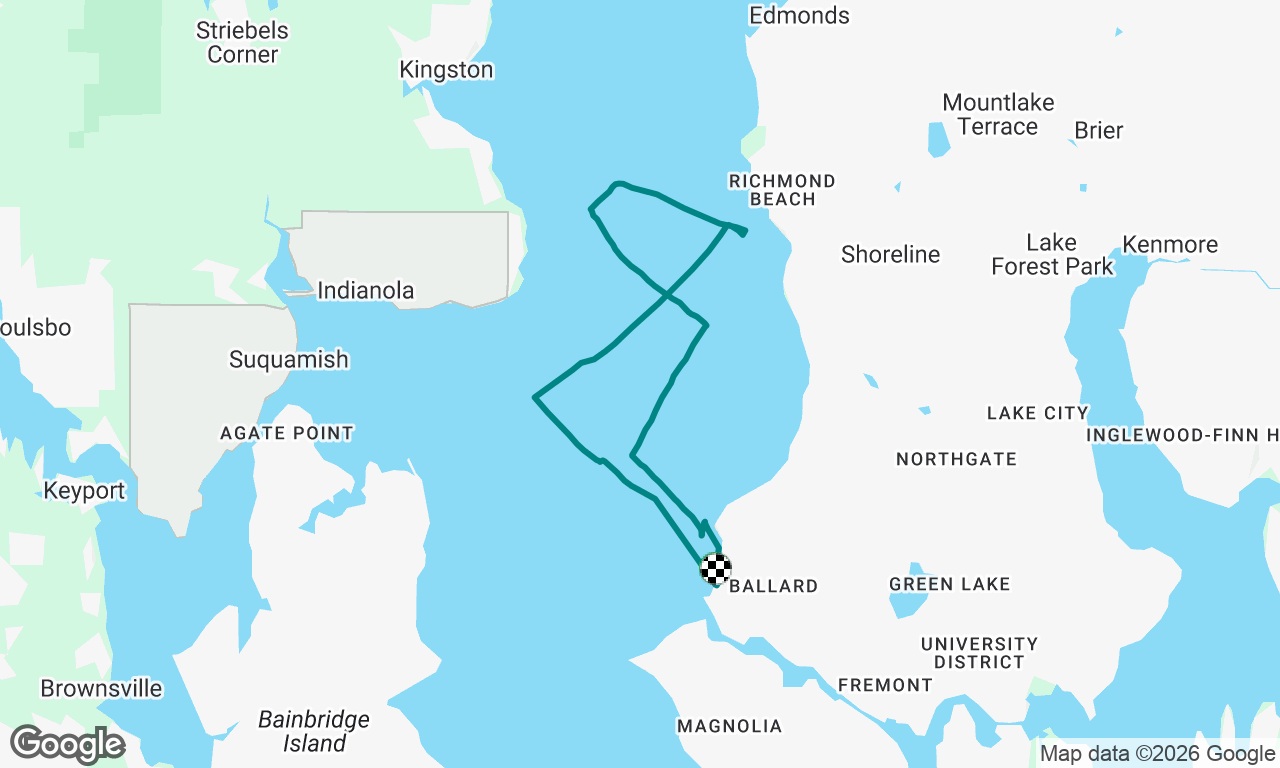 Voyage map