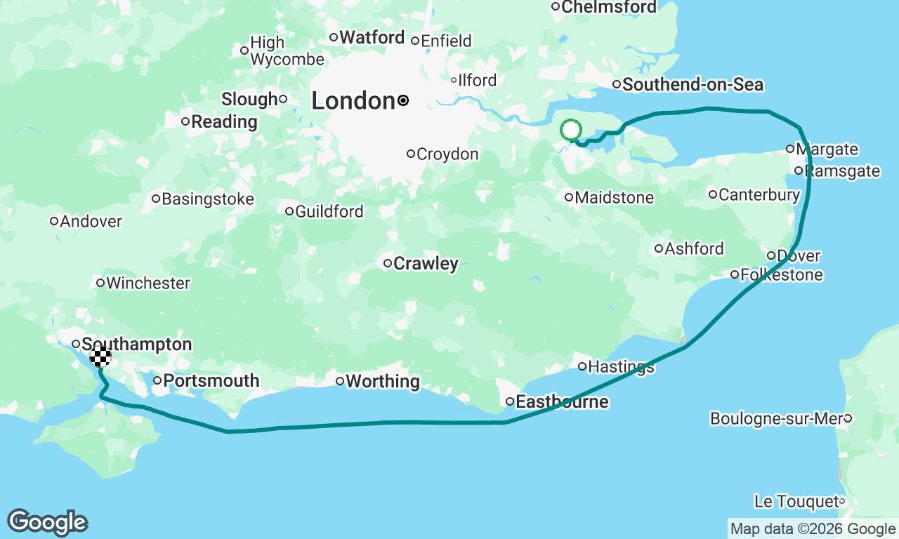 Chatham to Hamble Point