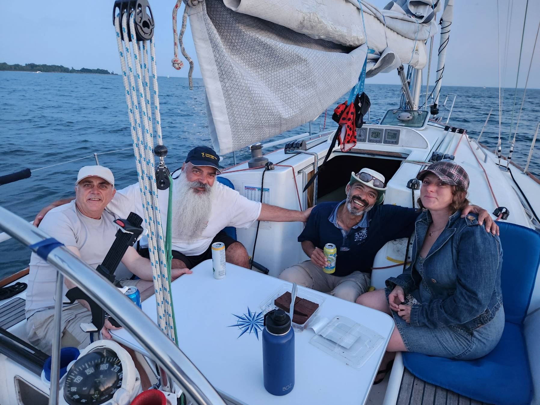 Crew Sail and BBQ at anchor off Wards Island Beach_4963C3AB-C1BA-40C2-AEBE-05DA730483DE