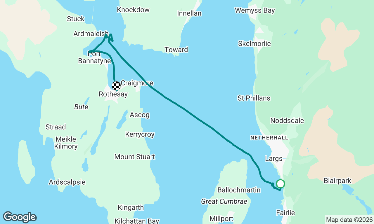 Voyage map