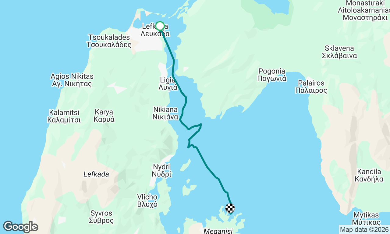 Voyage map