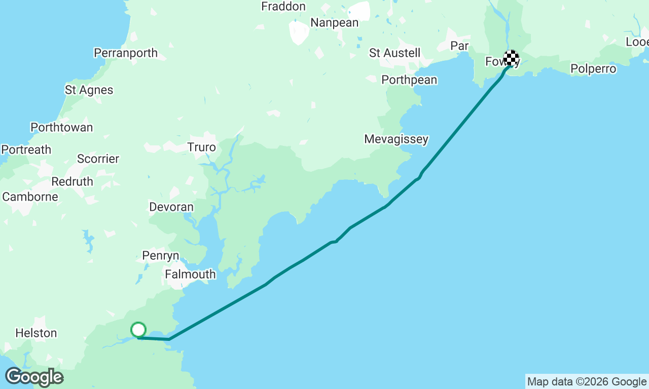 Helford River to Fowey