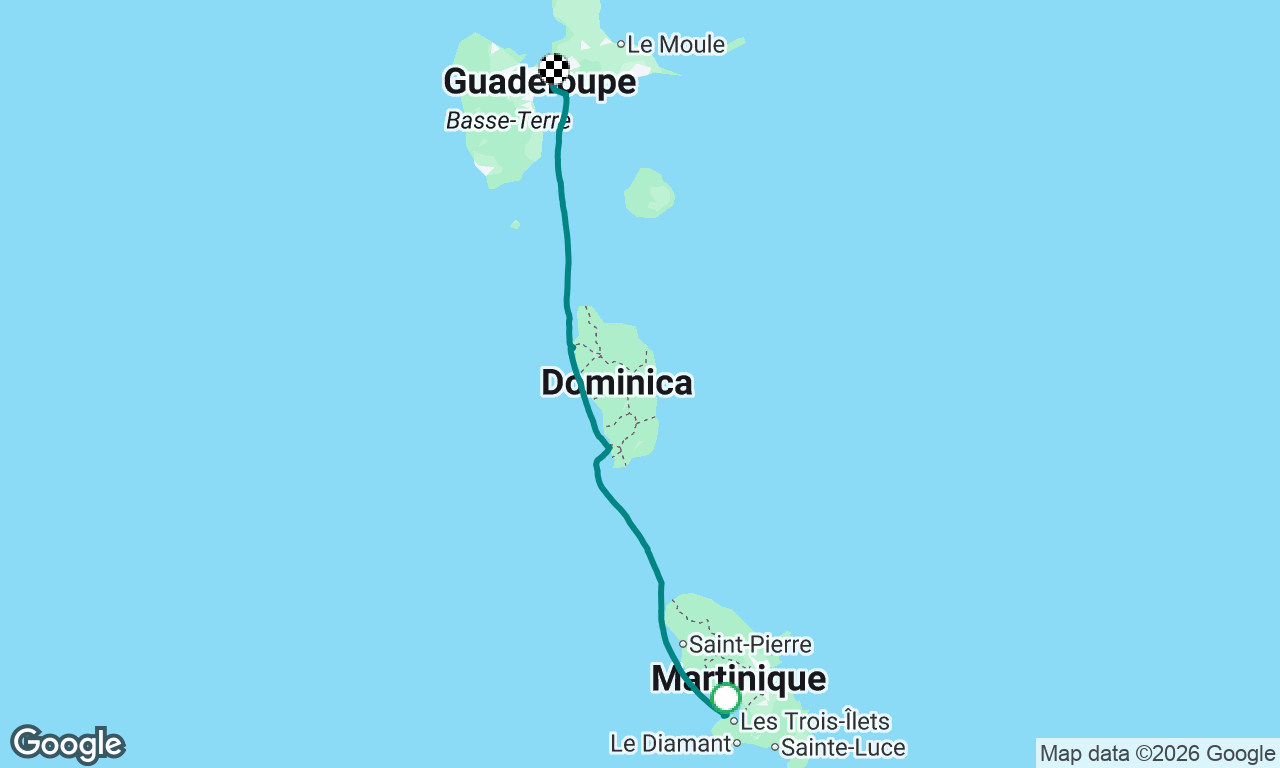 Voyage map