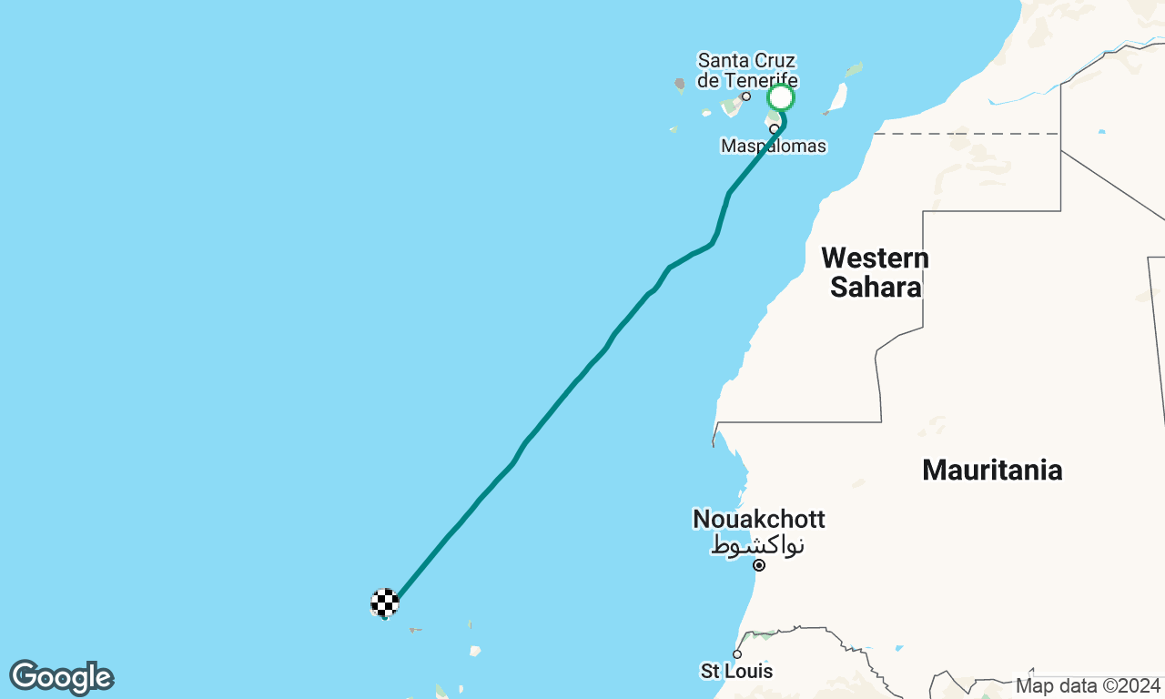 Canaries to Cape Verde