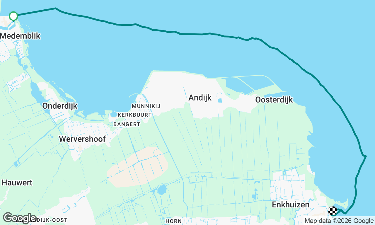 Medemblik to Enkhuizen