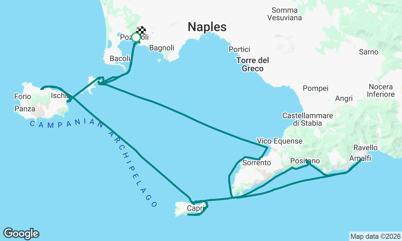 Voyage map