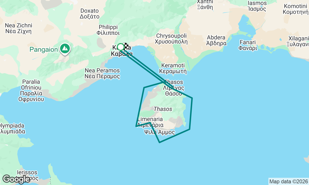 Voyage map