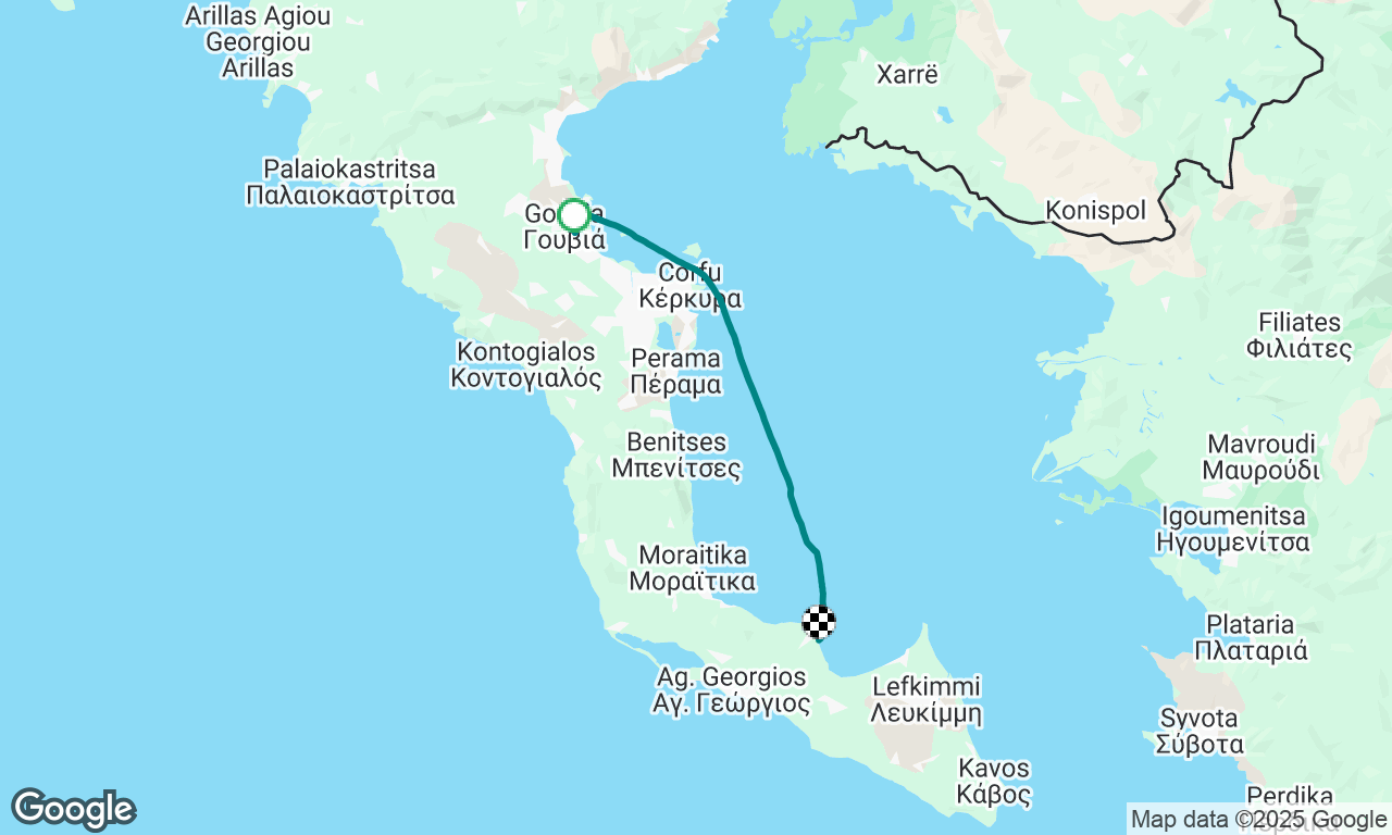 Flotilla July 5th Day 1: Gouvia to Petriti 