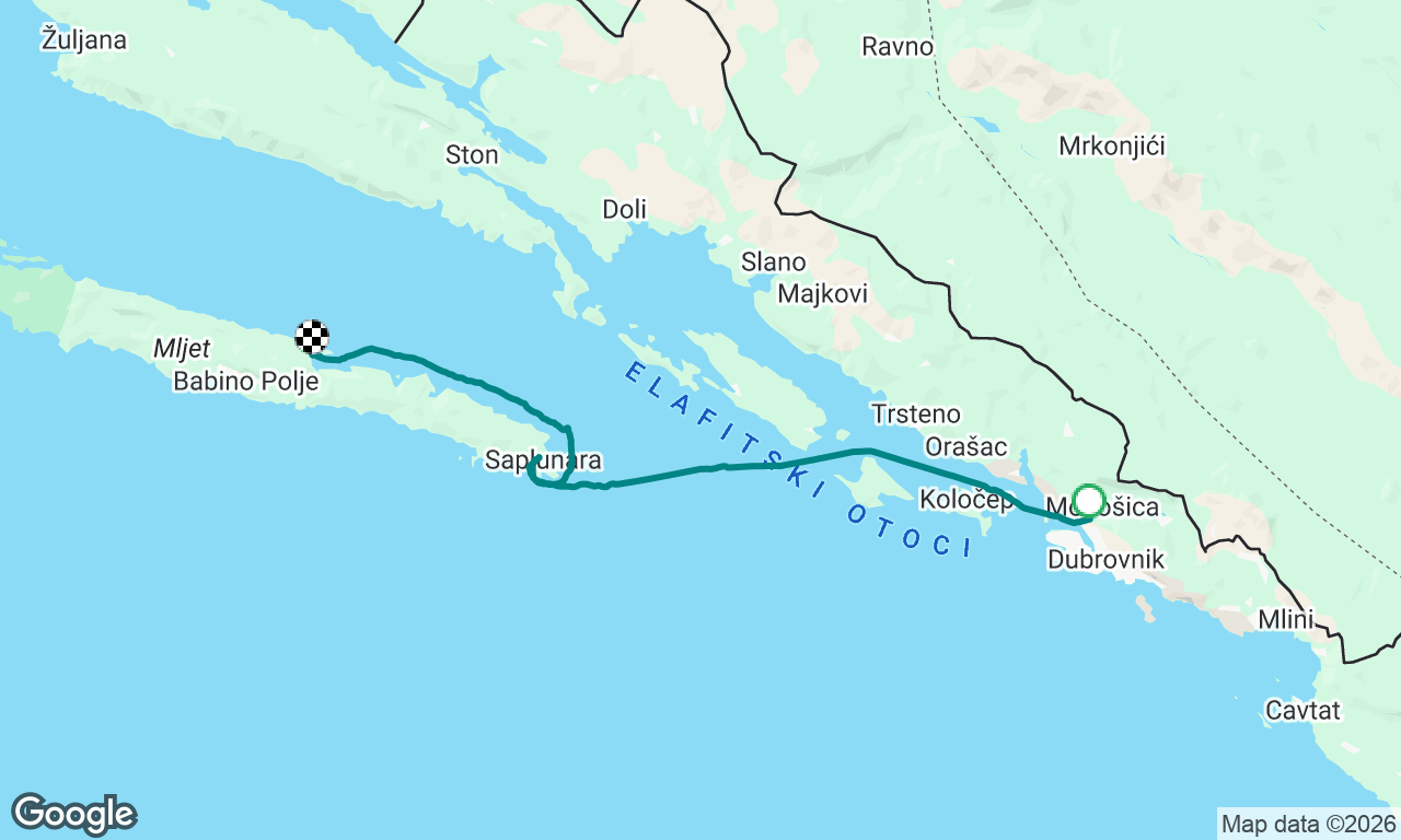 Palagruza fake 2026. 
Day 1. 🇭🇷🌊⛵️