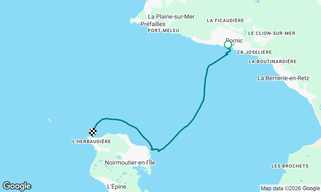 Voyage map