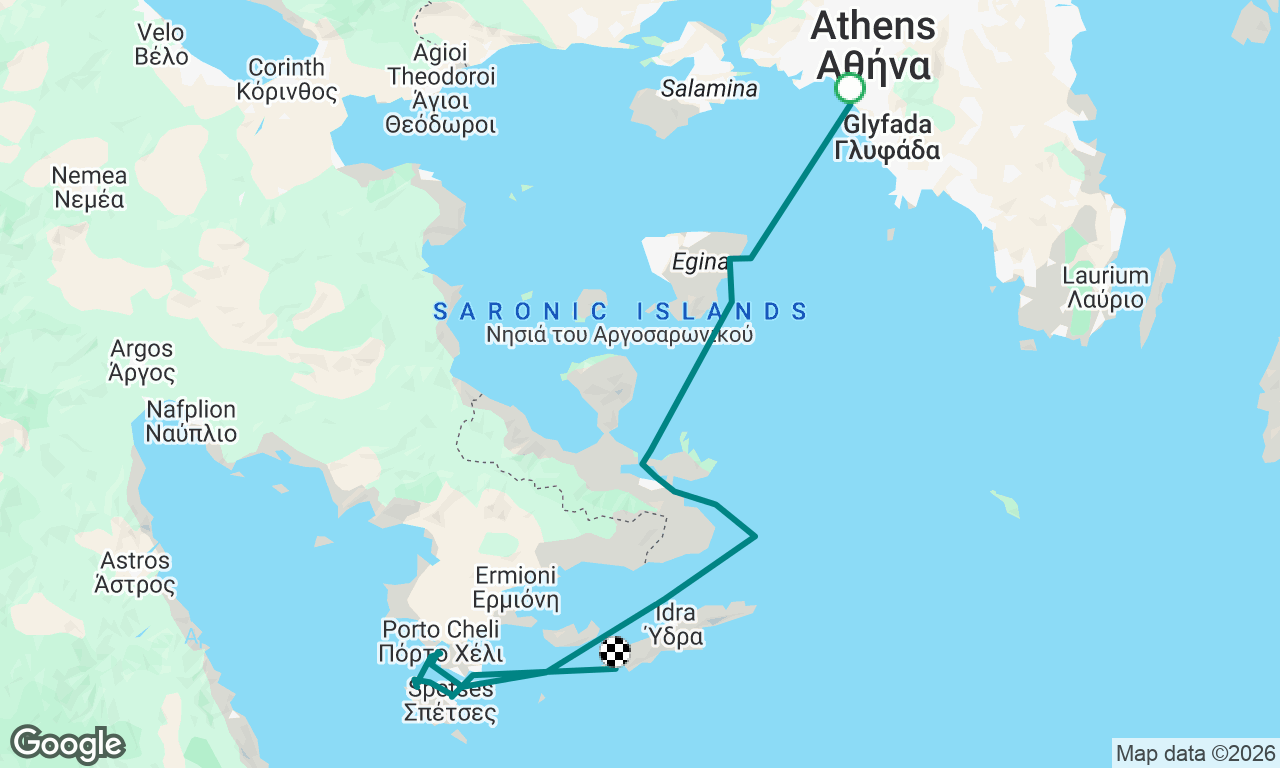 Voyage map