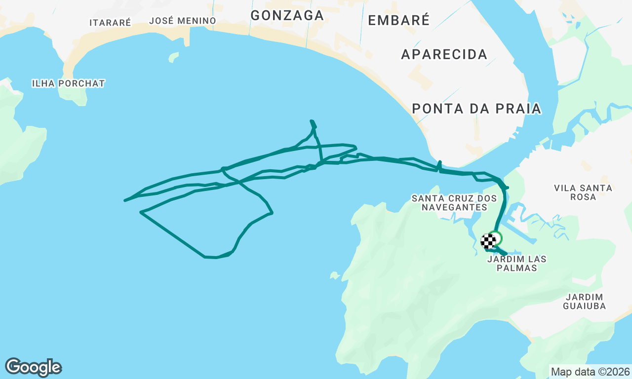 Voyage map