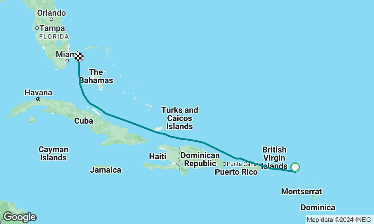 St Maarten to Bimini