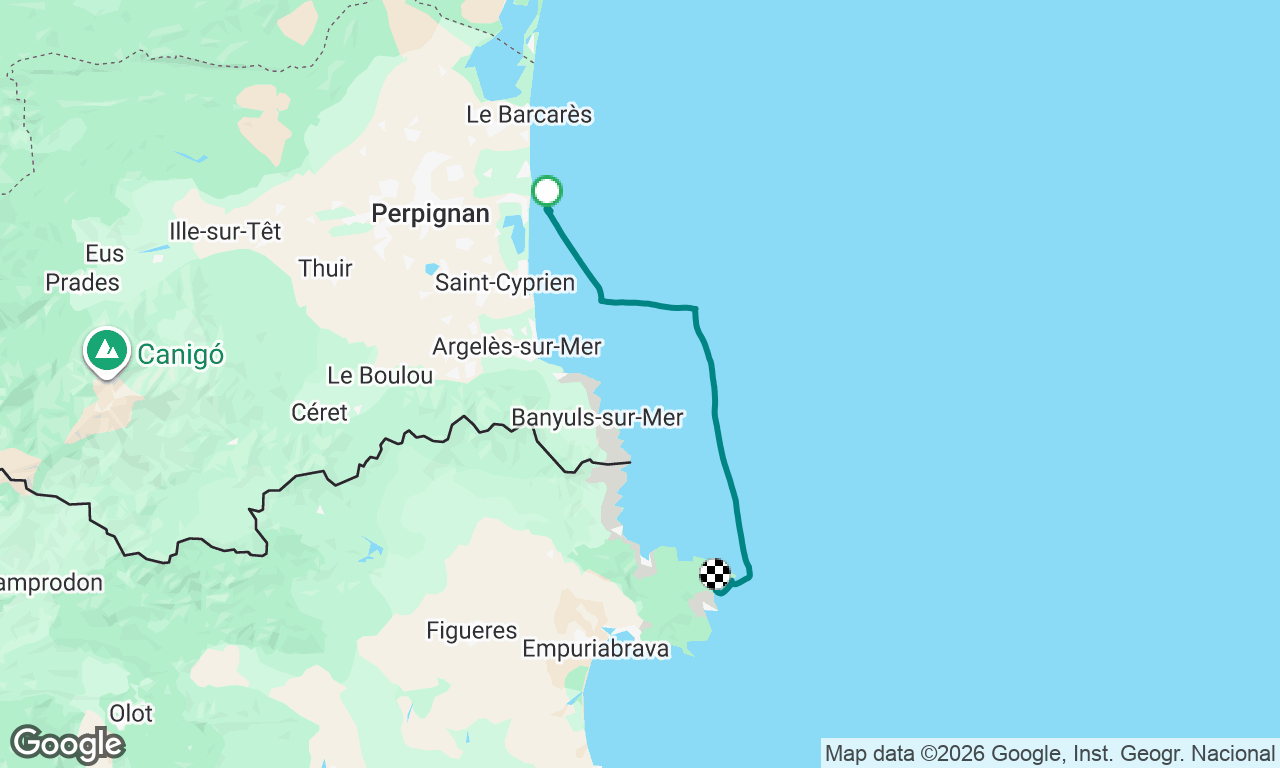 Route to Gibraltar Day 1