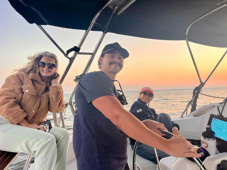 Voyage photo from First sail with Weston & Elizabeth 