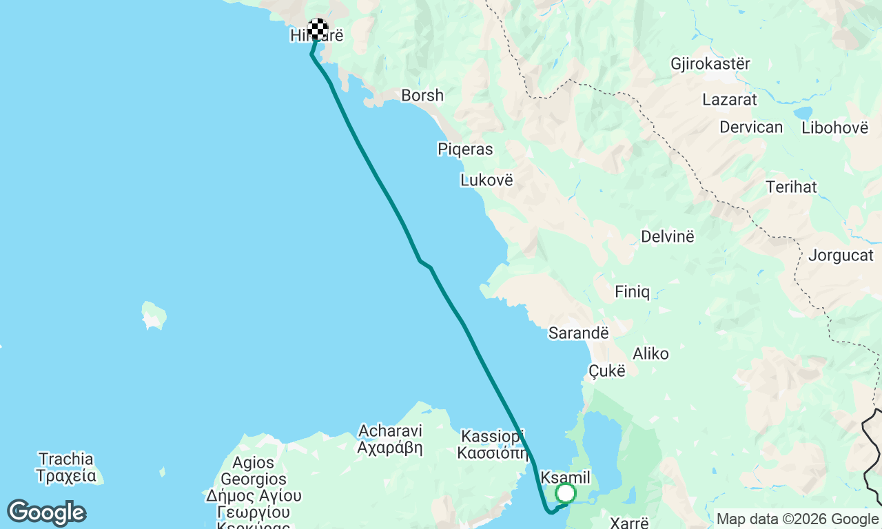 Voyage map