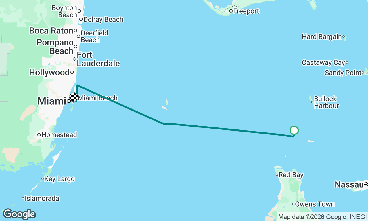 Voyage map