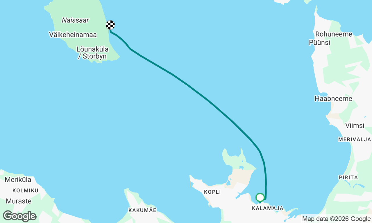 Voyage map