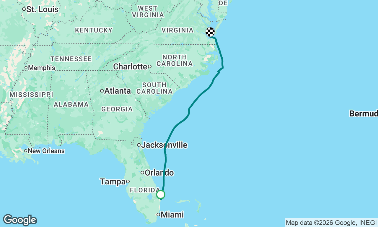 Voyage map