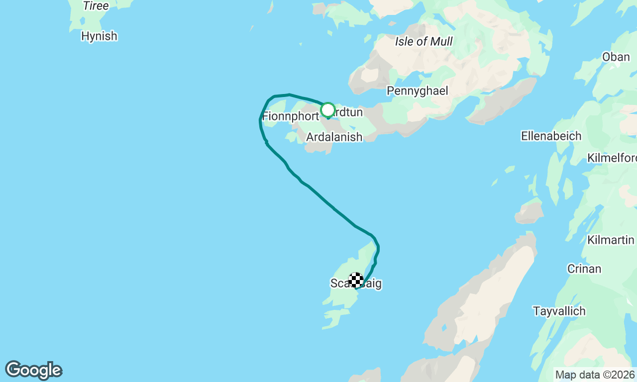 Voyage map