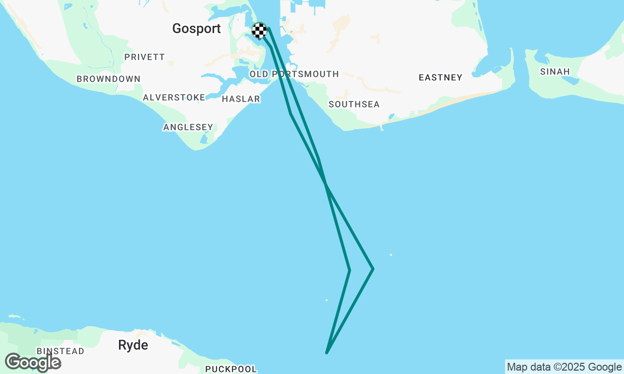 Gosport to Seaview with Ana and Corina
