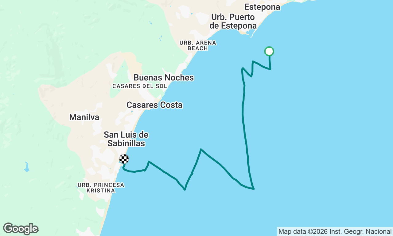 Voyage map