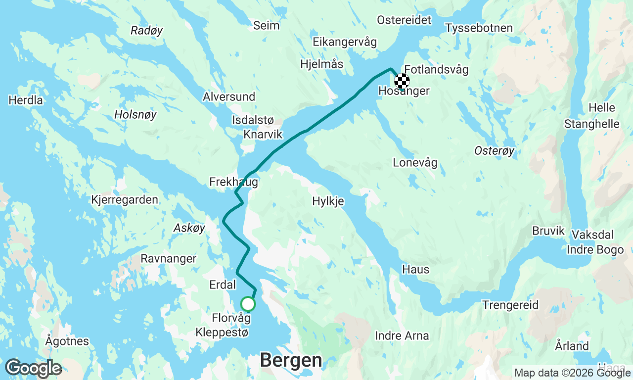 Voyage map