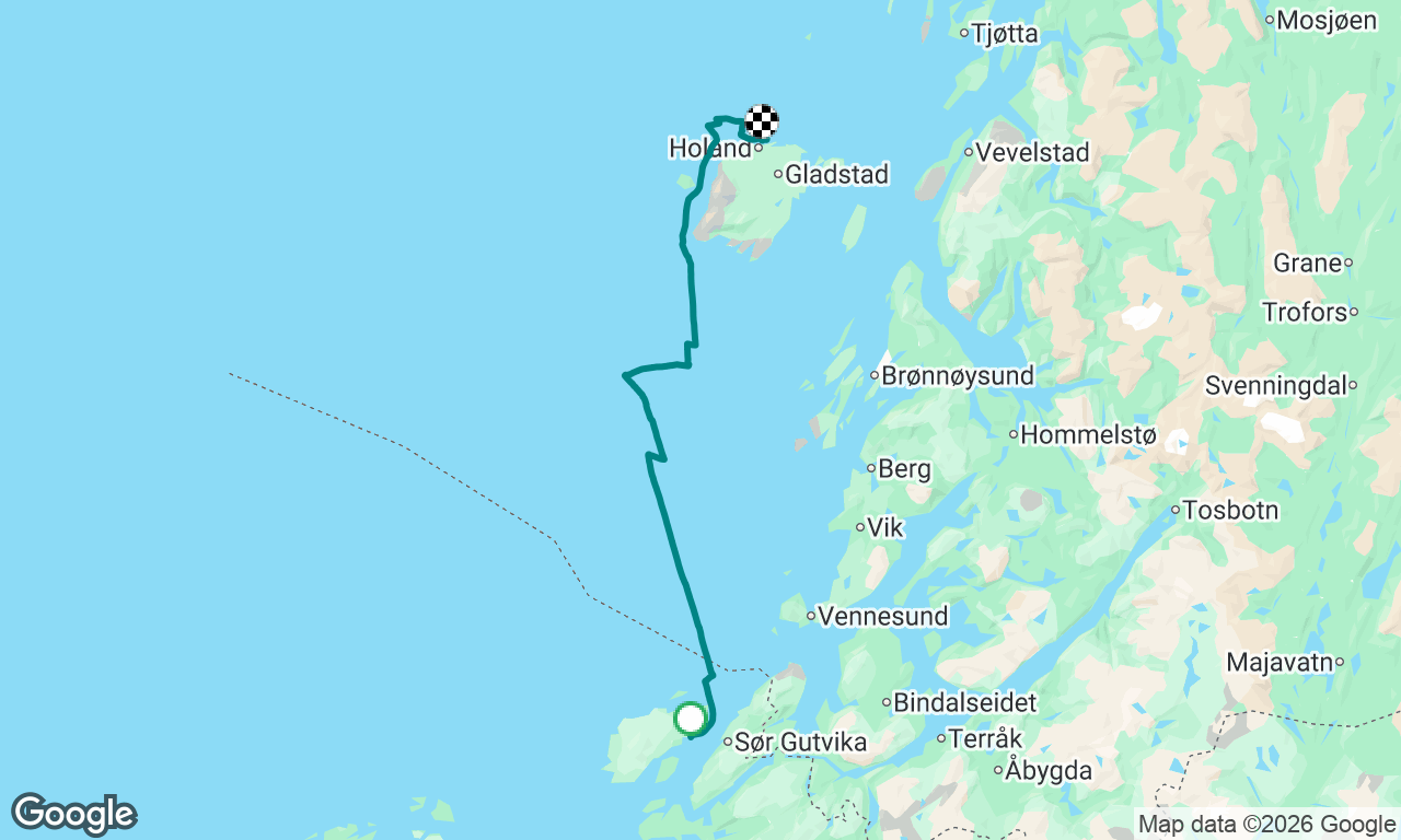 Voyage map