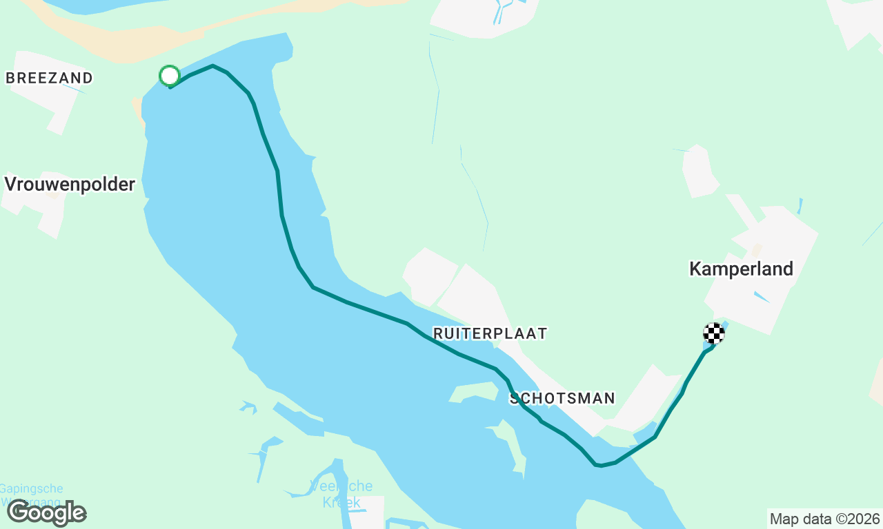 Voyage map