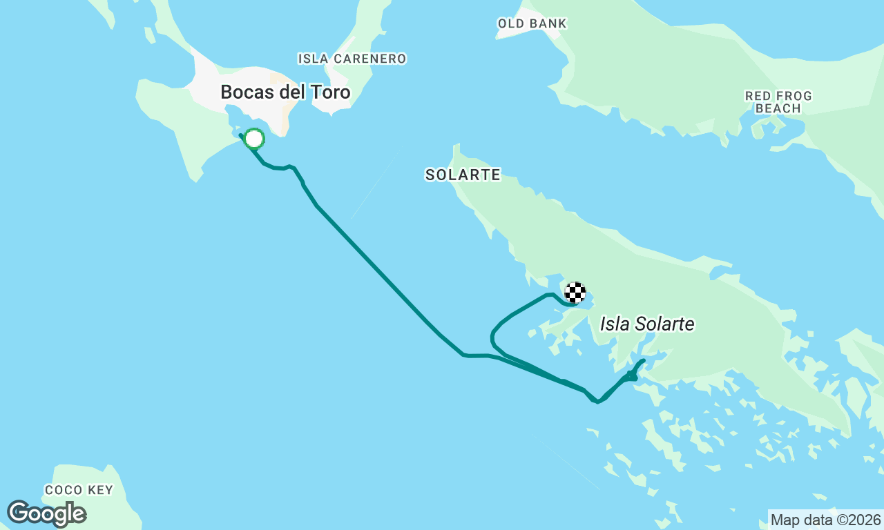 Voyage map