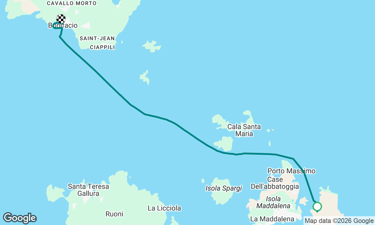 Voyage map