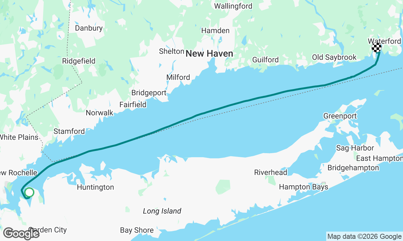 Port Washington to Niantic
