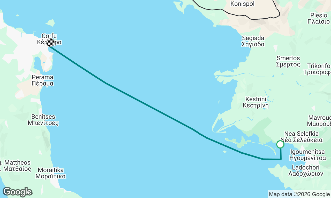 Corfu Check In/Out for Albania! 🇦🇱
