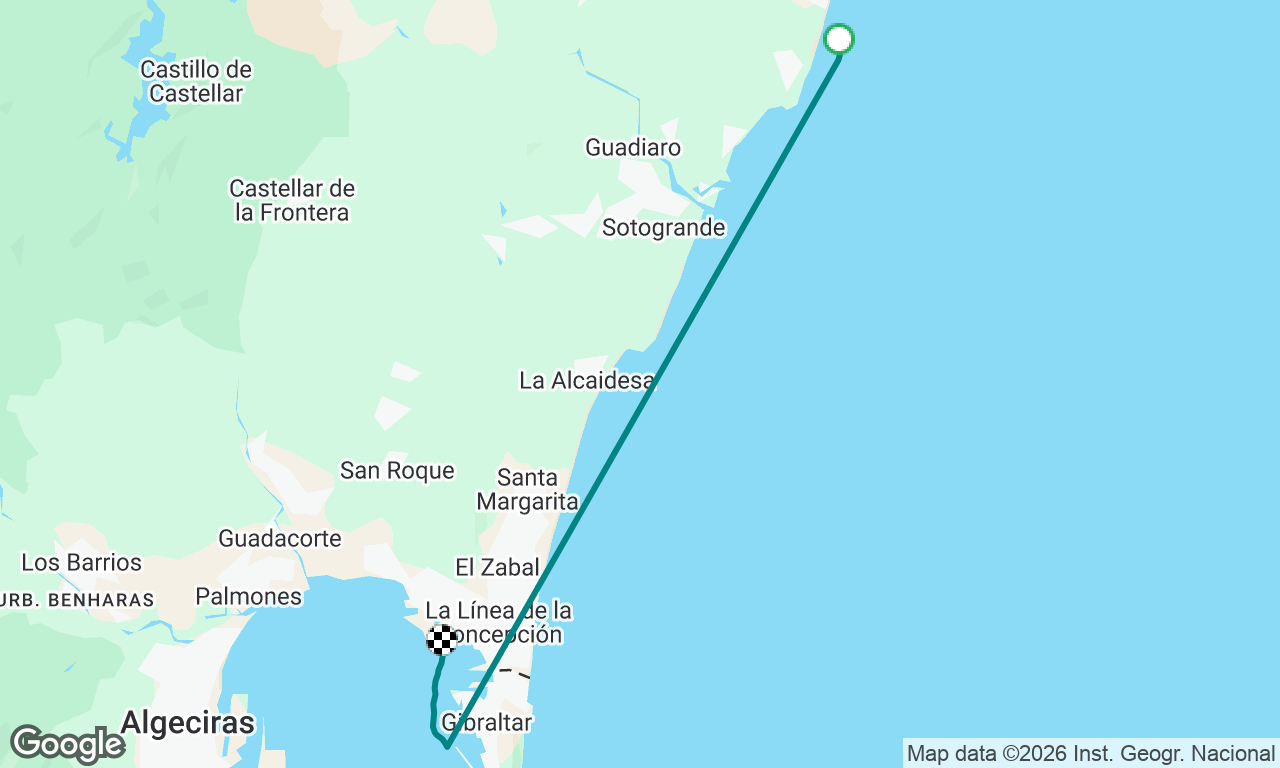 Voyage map