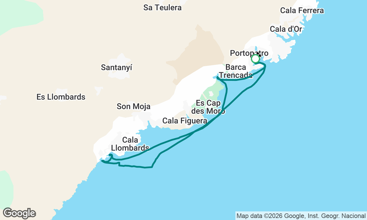 Voyage map