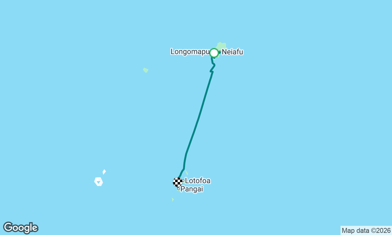 Vava’u to Hapa’ai